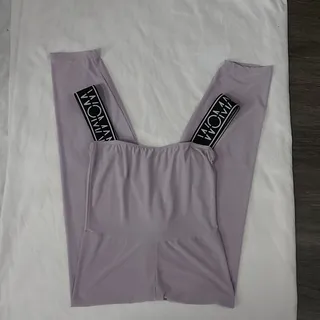 Photo of BooHoo Woman Grey Jumpsuit Romper 2 Balletcore Coquette Girl Festival Rainbow