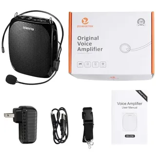 Photo of Voice Amplifier, Loud Speaker, USB/ Micro-SD by ZOWEETEK ZW-Z258