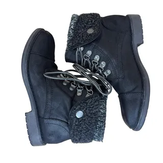 Photo of Cliffs by White Mountain Boots Women’s 6.5 Gray Black Combat Hiking Outdoor
