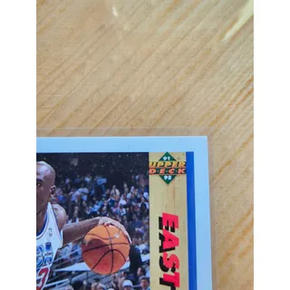 Photo of Michael Jordan 1991-1992 Upper Deck #452 - East All-Star - Chicago Bulls - NBA