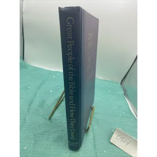 Photo of Great People of the Bible and How They Lived (1974, Hardback)