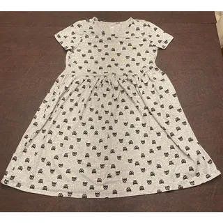 Photo of Black Cat Print Dress w/ Pockets XXL (18) Halloween Cute Fall Party