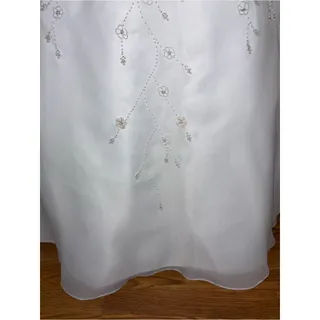 Photo of Stunning Vintage Y2K Private Collection Beaded Organza Wedding Gown