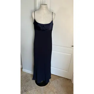 Photo of Jones New York Collection 90s Minimalist Slip Dress Maxi Gown
