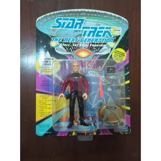 Photo of Playmates Toys Star Trek Space Talk Series Captain Jean-Luc Picard Action Figure