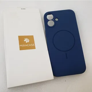 Photo of Miracase Magnetic Case for Apple iPhone 16 Plus - Glass Blue MagSafe Cover