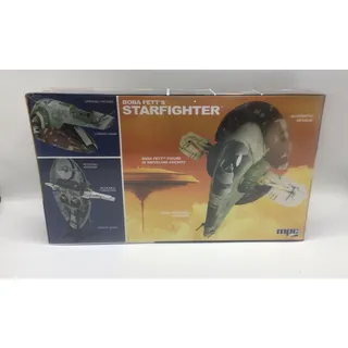 Photo of Star Wars Empire Strikes Back Boba Fett Starfighter Model Kit MPC Sealed NIB