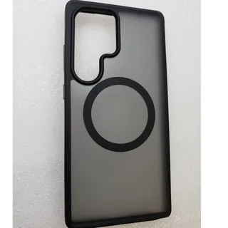 Photo of TORRAS Magnetic Translucent Case for Samsung Galaxy S25 Ultra. Black
