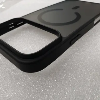 Photo of Supfine Magnetic Matte Case for iPhone 17 Pro Max - Black Translucent Cover