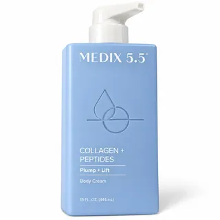 Photo of MEDIX 5.5 Collagen + Peptides Plump + Lift Body Cream 15 oz New
