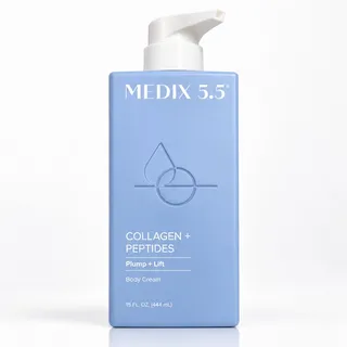 Photo of MEDIX 5.5 Collagen + Peptides Plump + Lift Body Cream 15 oz New