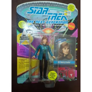 Photo of 1993 Playmates Star Trek TNG Dr. Beverly Crusher Action Figure