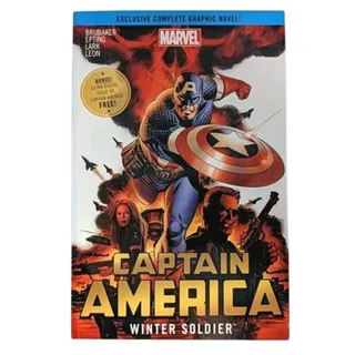 Photo of Captain America Winter Soldier Vol 1 Graphic Novel Marvel Brubaker Epting NM