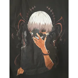 Photo of Tokyo Ghoul Ken Kaneki T Shirt 3XL Black Rose Anime XXXL NWOT NEW