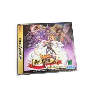 Photo of Dragon Force Sega Saturn Japan Import RPG Game CIB