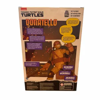 Photo of BST AXN Donatello Teenage Mutant Ninja Turtles Figure IDW Comic Book