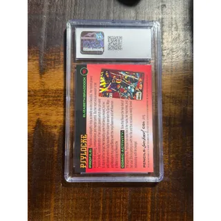 Photo of 1995 Fleer Ultra X-Men All-Chromium Psylocke #10 Gold Signature CGC 9