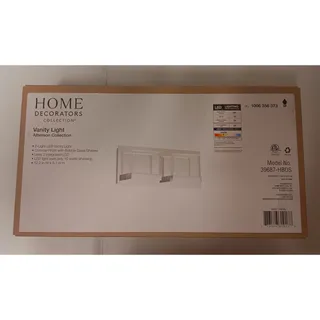 Photo of Home Decorators Collection Alberson 2-Light Chrome LED Vanity Light Bar