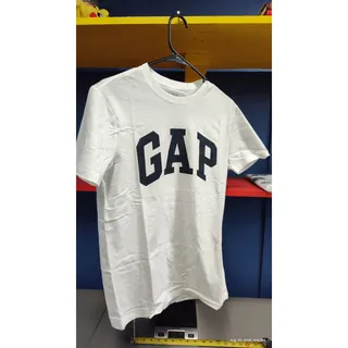 Photo of Gap Everyday Soft Crew Logo T-Shirt Size XS White NWT