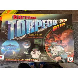Photo of VTG NEW MILTON BRADLEY MB BATTLESHIP TORPEDO ATTACK GAME New