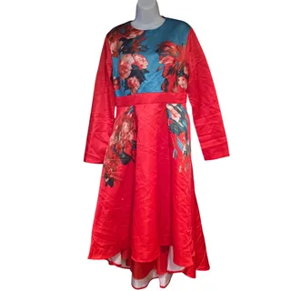 Photo of NWT Stylewe Red & Green Floral Dress sz M
