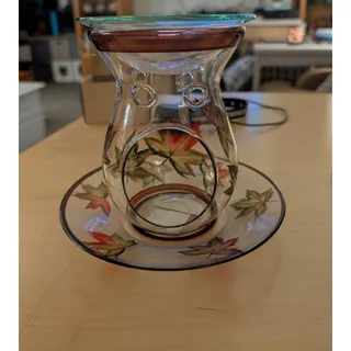 Photo of ♥️Yankee Candle Cracked Maple Leaf Wax Warmer