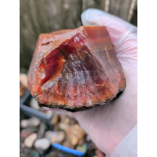 Photo of Red Carnelian Agate Specimen 