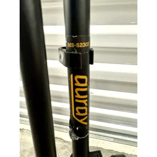 Photo of On-Stage MS-5230B Black Metal Foldable Height-Adjustable Mic Boom Tripod Stand