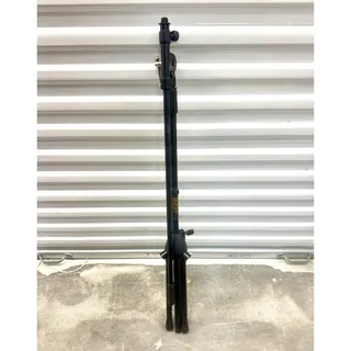 Photo of On-Stage MS-5230B Black Metal Foldable Height-Adjustable Mic Boom Tripod Stand