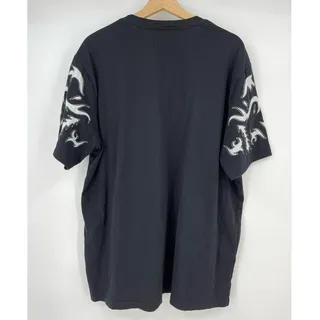 Photo of Balmain | Western Baroque Laser Cutout T-Shirt in Black XL
