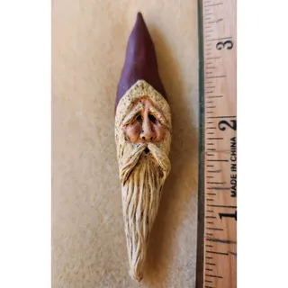 Photo of Handcrafted Clay Santa Claus Holiday Broach Pin