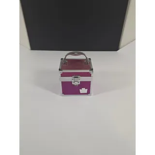 Photo of Caboodles Mini Pink Glitter Train Case Makeup Jewelry Organizer 5871-18 2012