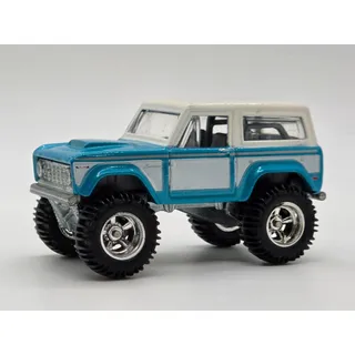 Photo of 2011 Hot Wheels Garage Ford ’67 Ford Bronco 5/20 Baby Blue Real Riders HTF