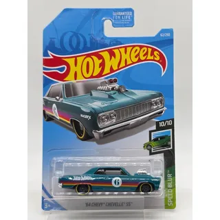 Photo of 2019 Hot Wheels ’64 Chevy Chevelle SS Speed Blur Teal Green 6/10 #62/250
