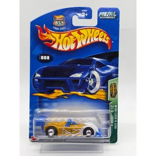 Photo of 2003 Hot Wheels Treasure Hunt Riley & Scott MK III Gold White Real Riders 8/12