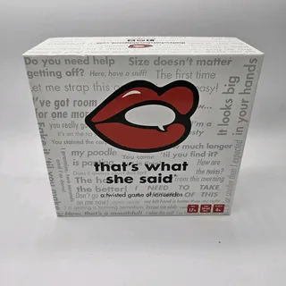 Photo of That's What She Said - The Party Game of Twisted Innuendos Board Game New