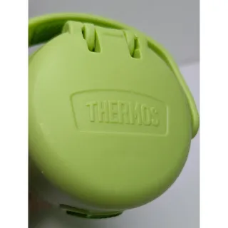 Photo of Thermos Lime Green Insulated Stainless SteelWater Bottle Push Button Flip Lid