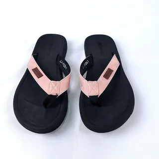 Photo of HIGH TIDE Women's Black Pink Flip Flops Sandals LJ-1120-7 Beach Pool