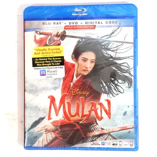 Photo of Disney Mulan Blu-Ray + DVD, Multi-Screen Edition Live Action