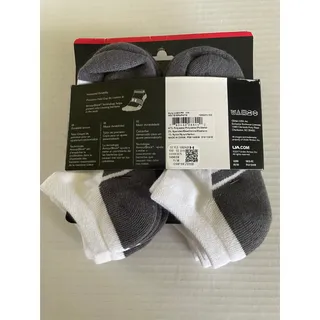 Photo of 6 PAIR KIDS UNDER ARMOUR UA RESISTOR ATHLETIC CREWNO SHOW SOCKS SIZE YOUTH LG 