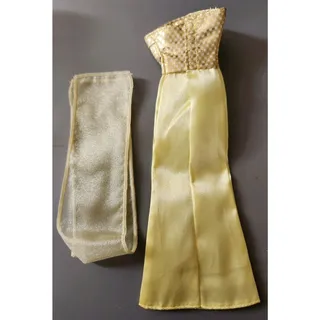 Photo of Vintage Barbie Midge Yellow Evening Gown & Wrap