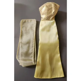 Photo of Vintage Barbie Midge Yellow Evening Gown & Wrap