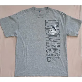 Photo of Cleveland Indian's Gray T Shirt XL Geniune Merchandise New WITHOUT TAGS