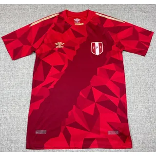 Photo of 2018 Umbro Peru FPF World Cup Third Jersey Men's M Red Limited Edition