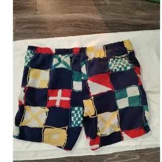 Photo of Nautica Board Swim Shorts XL Casual Dopamine Vacation Resortwear Preppy Boho