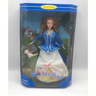 Photo of 1998 Barbie Had a Little Lamb Doll Nursery Rhyme Collector Edition NIB 21740