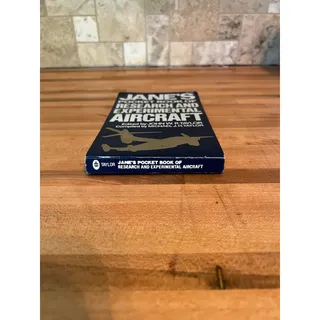 Photo of Jane’s Pocket Book of Research & Experimental Aircraft 1978 Vintage Aviation