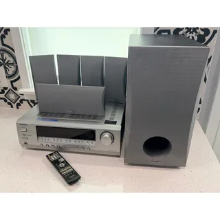 Photo of Onkyo HT-R340 5.1 Home Theater Receiver 5 Speakers Subwoofer,Remote & Cables