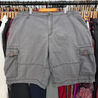 Photo of Vintage Y2K Baggy Ocean Pacific Faded Cargo Pants Grey