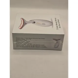 Photo of 7 Color LED Face & Neck Beauty Device EMS Heat Facial Massager New Sealed